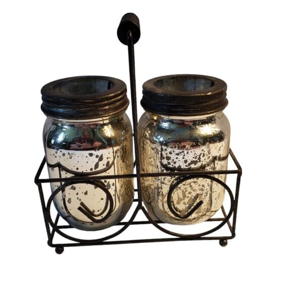 Candle Holders & Caddy - Picture 1 of 10
